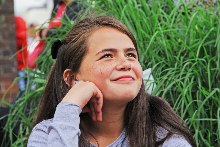 smiling girl